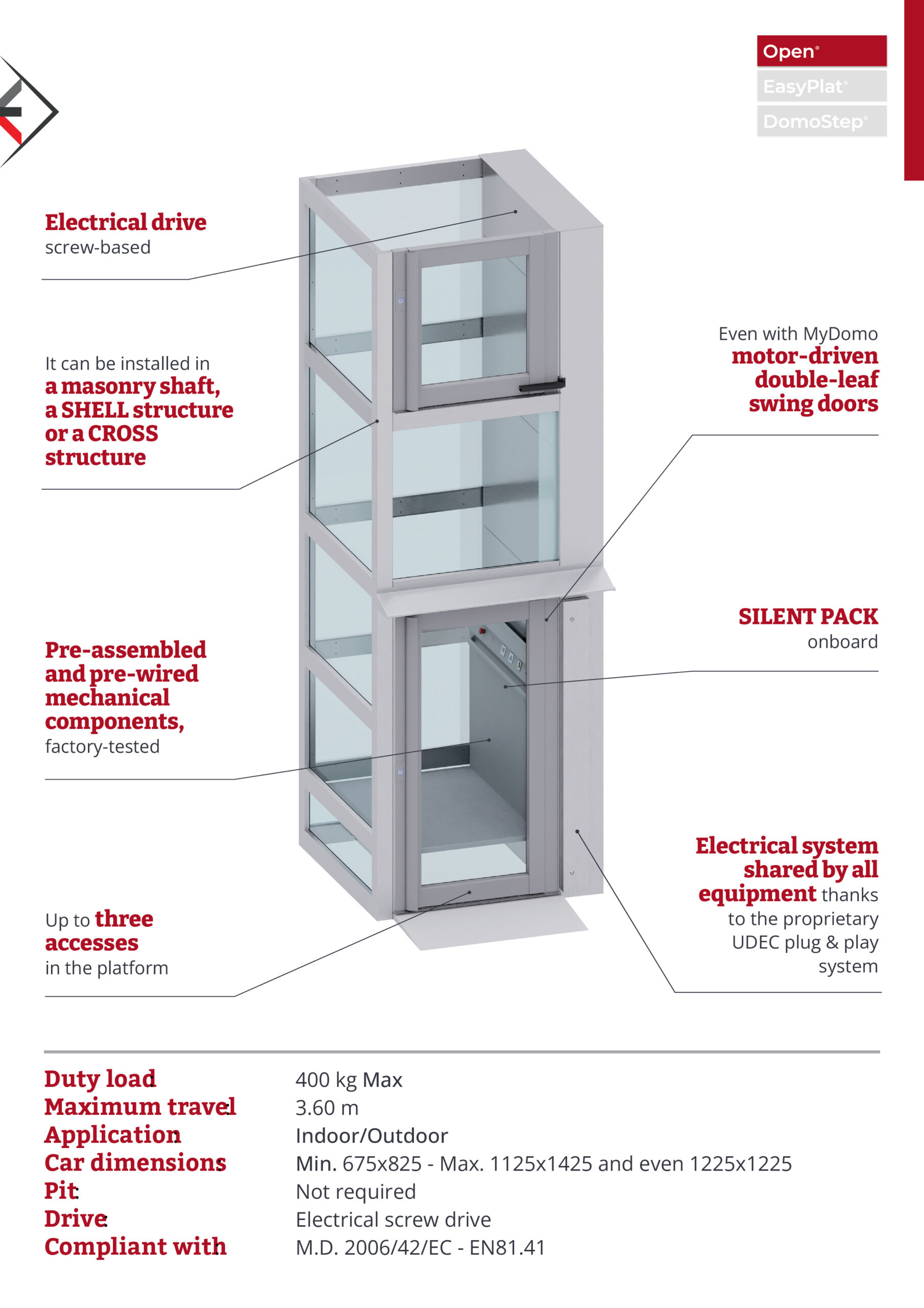 open lift
